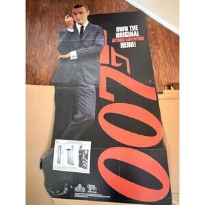 Vintage James Bond 007 Cardboard Standee Display – MGM UA – NEW IN BOX
